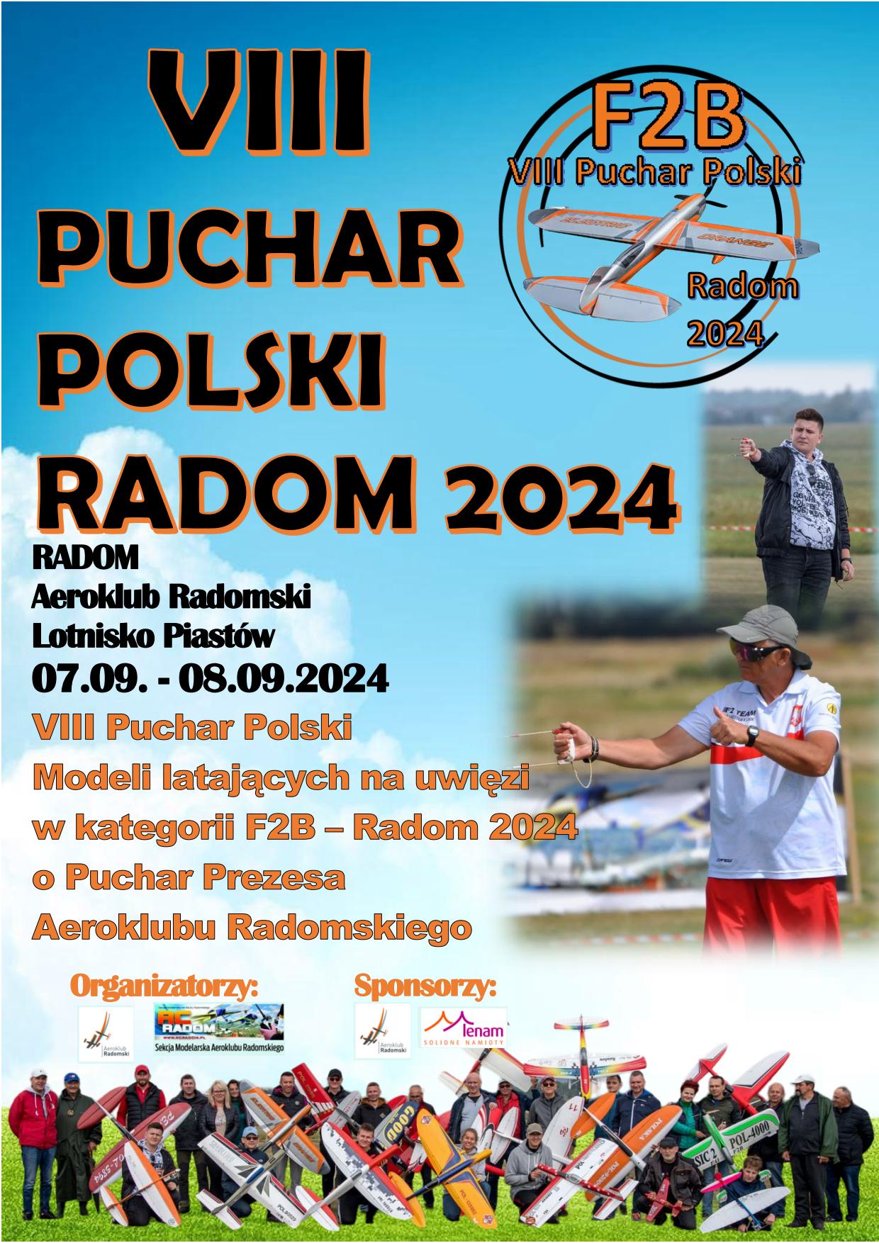 VIII Puchar Polski F2B Radom 2024